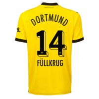 Camisa de time de futebol Borussia Dortmund Niclas Fullkrug #14 Replicas 1º Equipamento 2023-24 Manga Curta